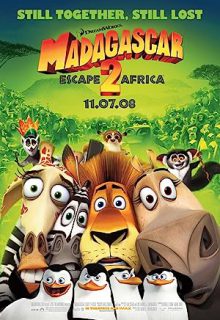 دانلود انیمیشن ماداگاسکار فرار به آفریقا Madagascar Escape 2 Africa 2008 ✔️ دوبله و زیرنویس فارسی
