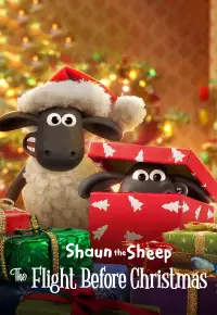 دانلود انیمیشن بره ناقلا پرواز قبل از کریسمس Shaun the Sheep The Flight Before Christmas 2021 دوبله و زیرنویس فارسی